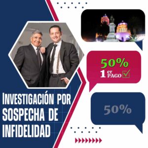 Detectives Privados Ambato sospecha de infidelidad – Pago inicial