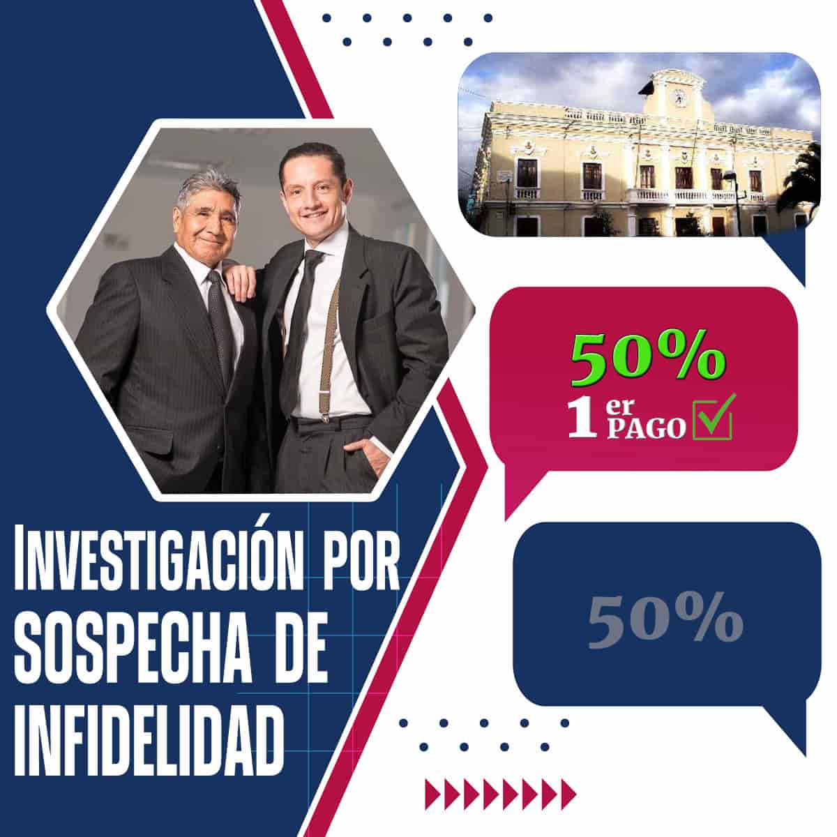 Detectives Privados Guaranda sospecha de infidelidad – Pago inicial