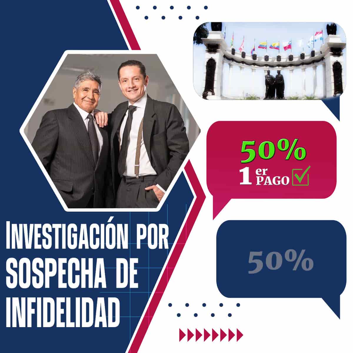Detectives Privados Guayaquil sospecha de infidelidad – Pago inicial