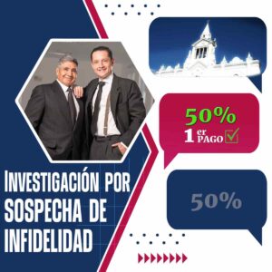 Detectives Privados Loja sospecha de infidelidad – Pago inicial