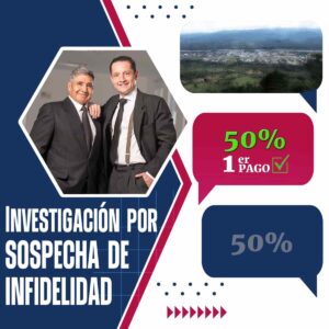 Detectives Privados Macas sospecha de infidelidad – Pago inicial