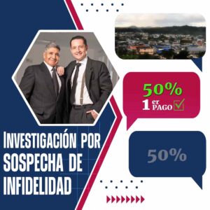 Detectives Privados Puyo sospecha de infidelidad – Pago inicial