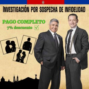 Detectives Quito sospecha de infidelidad – Pago completo y económico