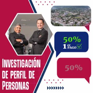Detectives Esmeraldas para seguimiento del perfil de personas – Pago inicial