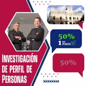 Detectives Guaranda para seguimiento del perfil de personas – Pago inicial