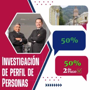 Detectives Ibarra para seguimiento del perfil de personas – Pago final