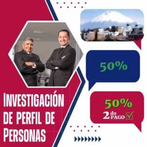 Detectives Latacunga para seguimiento del perfil de personas – Pago final