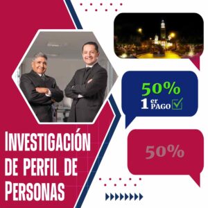 Detectives Machala para seguimiento del perfil de personas – Pago inicial