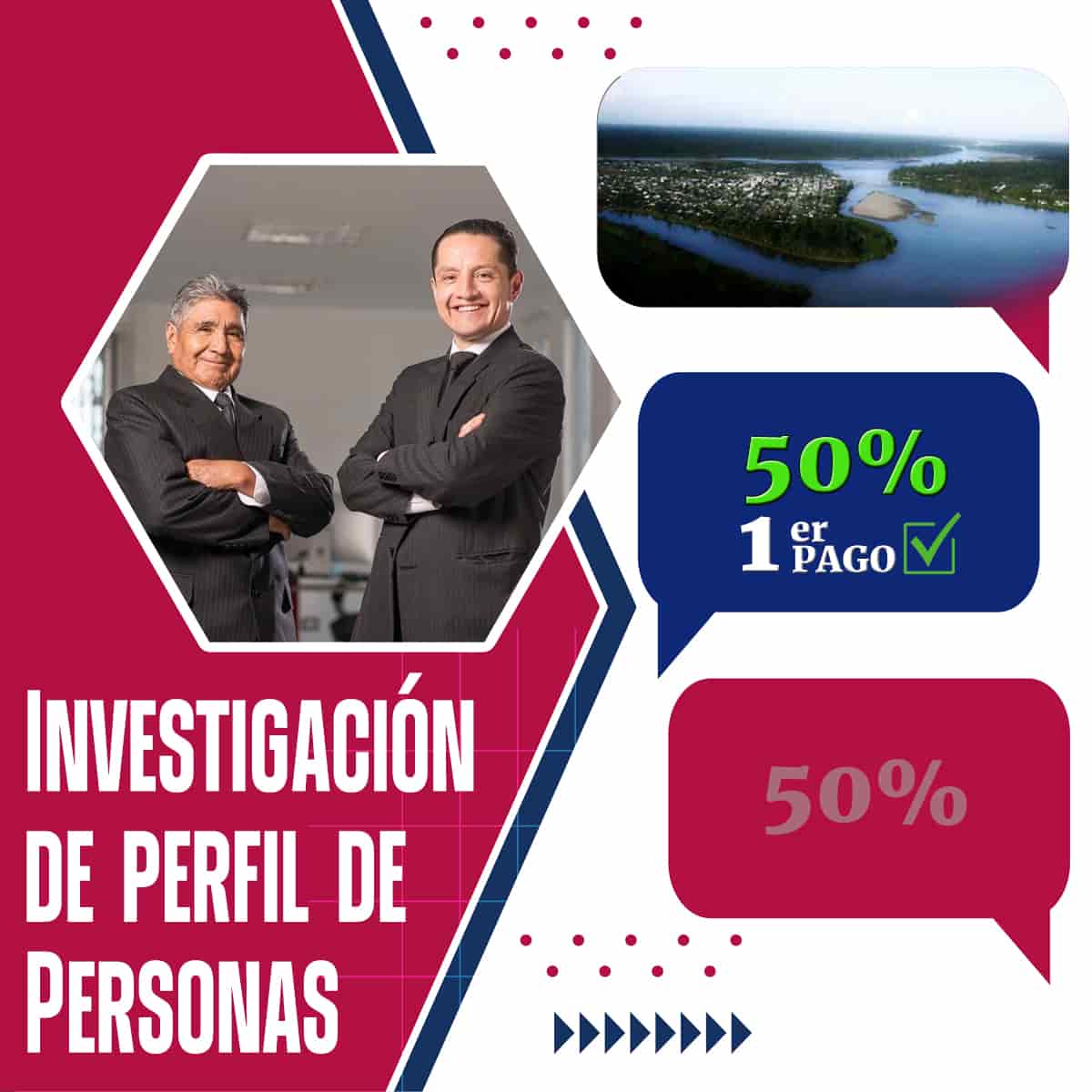 Detectives Portoviejo para seguimiento del perfil de personas – Pago inicial
