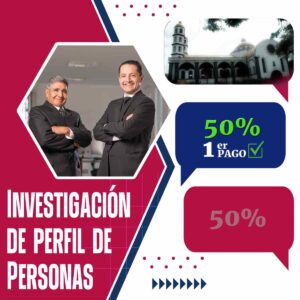 Detectives Portoviejo para seguimiento del perfil de personas – Pago inicial