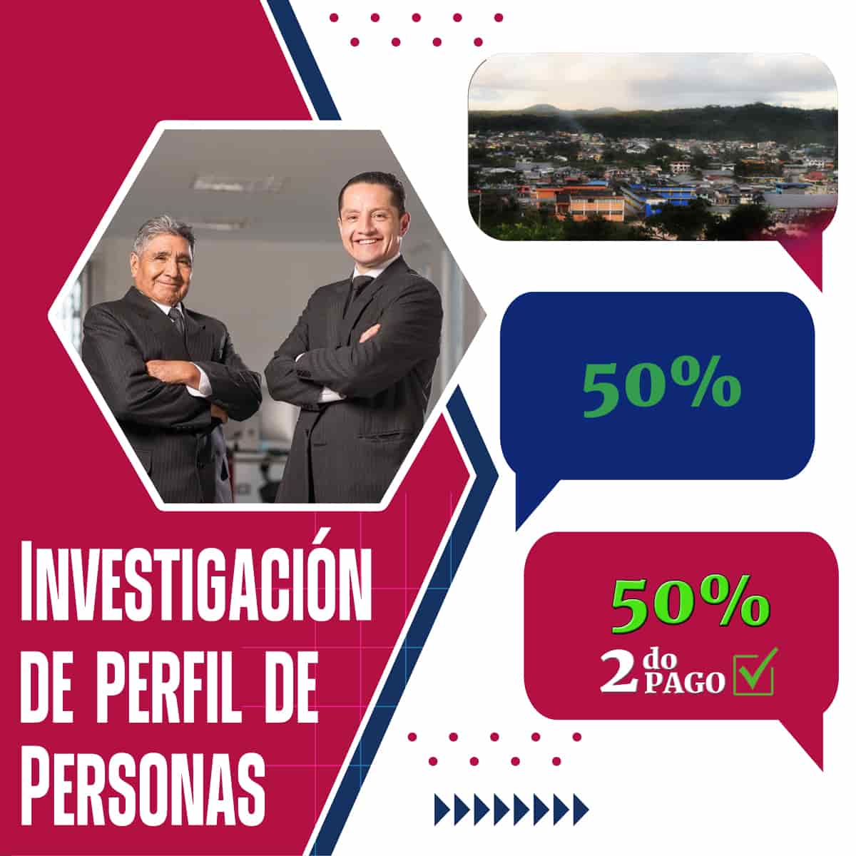 MOCHsolo Detectives Puyo para seguimiento del perfil de personas – Pago final