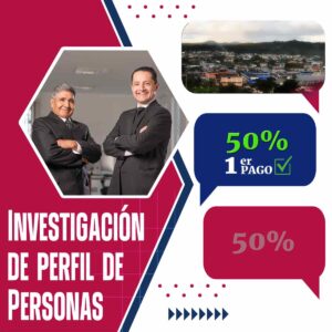 Detectives Puyo para seguimiento del perfil de personas – Pago inicial