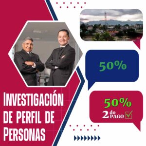 Detectives Tena para seguimiento del perfil de personas – Pago final