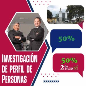 Detectives Tulcán para seguimiento del perfil de personas – Pago final
