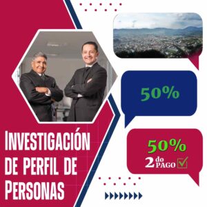 Detectives Zamora para seguimiento del perfil de personas – Pago final